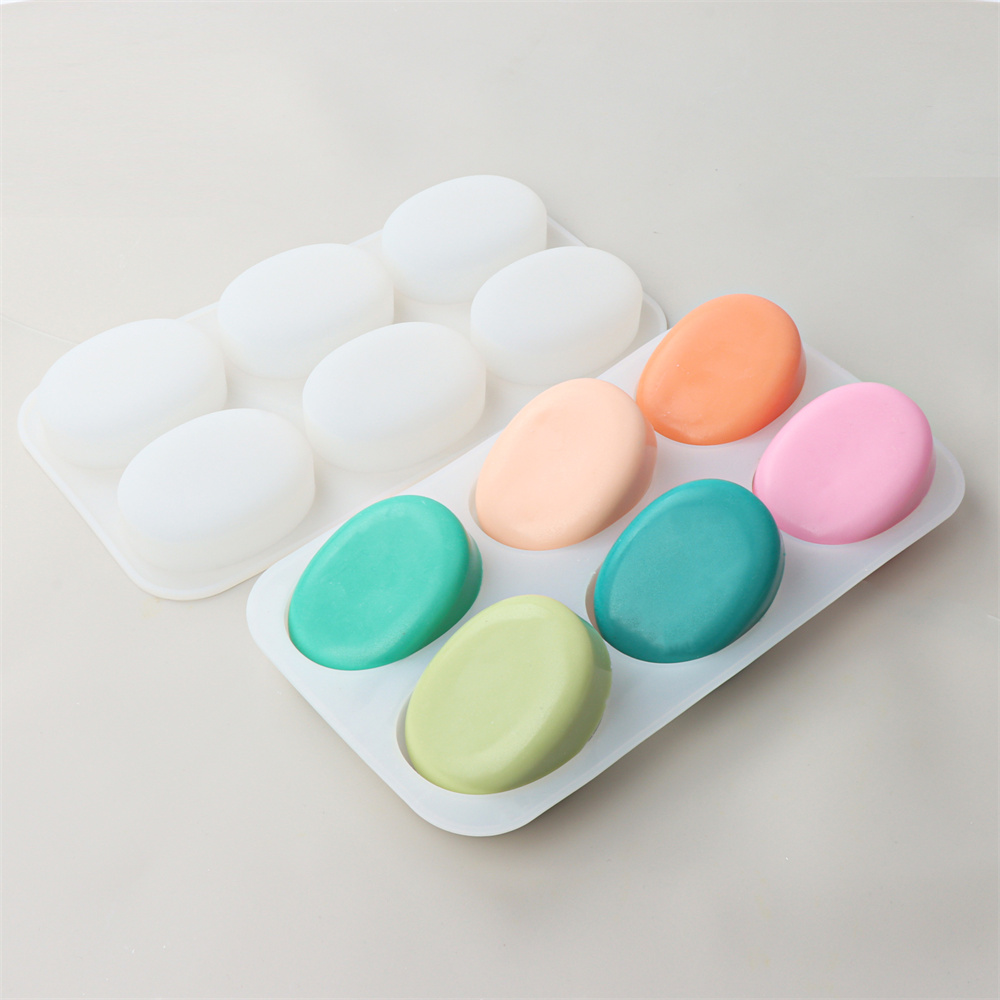 6 Holes Round Oval Silicone So - Soap Making Kit For Beginners review and price