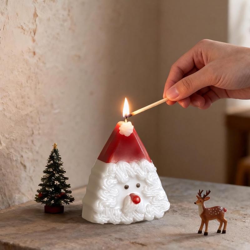 Santa Claus Silicone Candle Mo - Soap Making Ins review and price