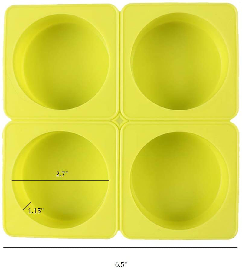 4Cavity Round Silicone Soap Mo - Soap Making Kit For Beginners review and price