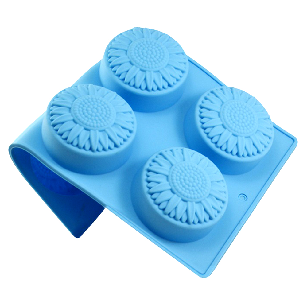 6 Cavity Silicone molds Flower - Soap Making Kit For Beginners review and price