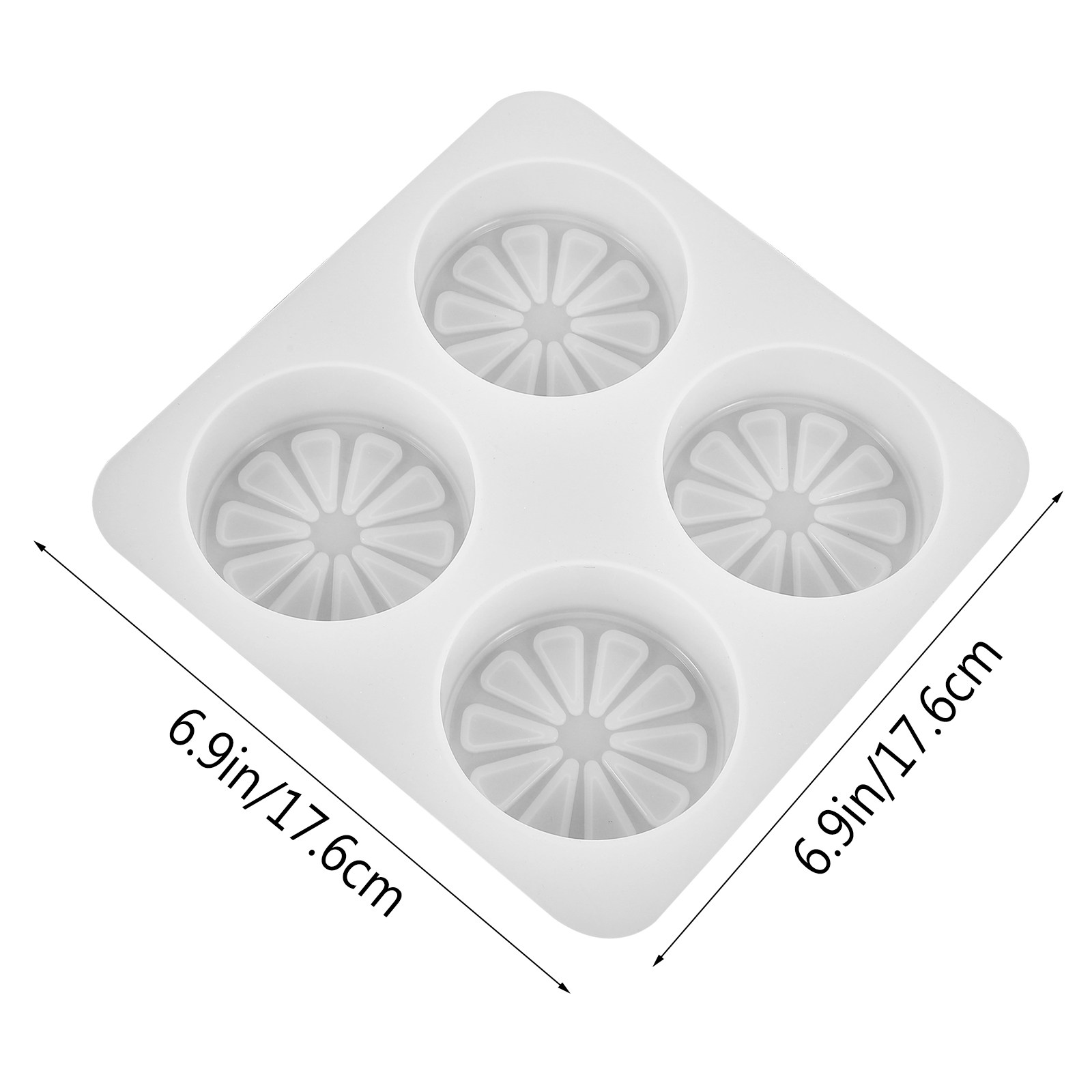 Lemon Slice Silicone Mold for  - Soap Making Gifts review and price