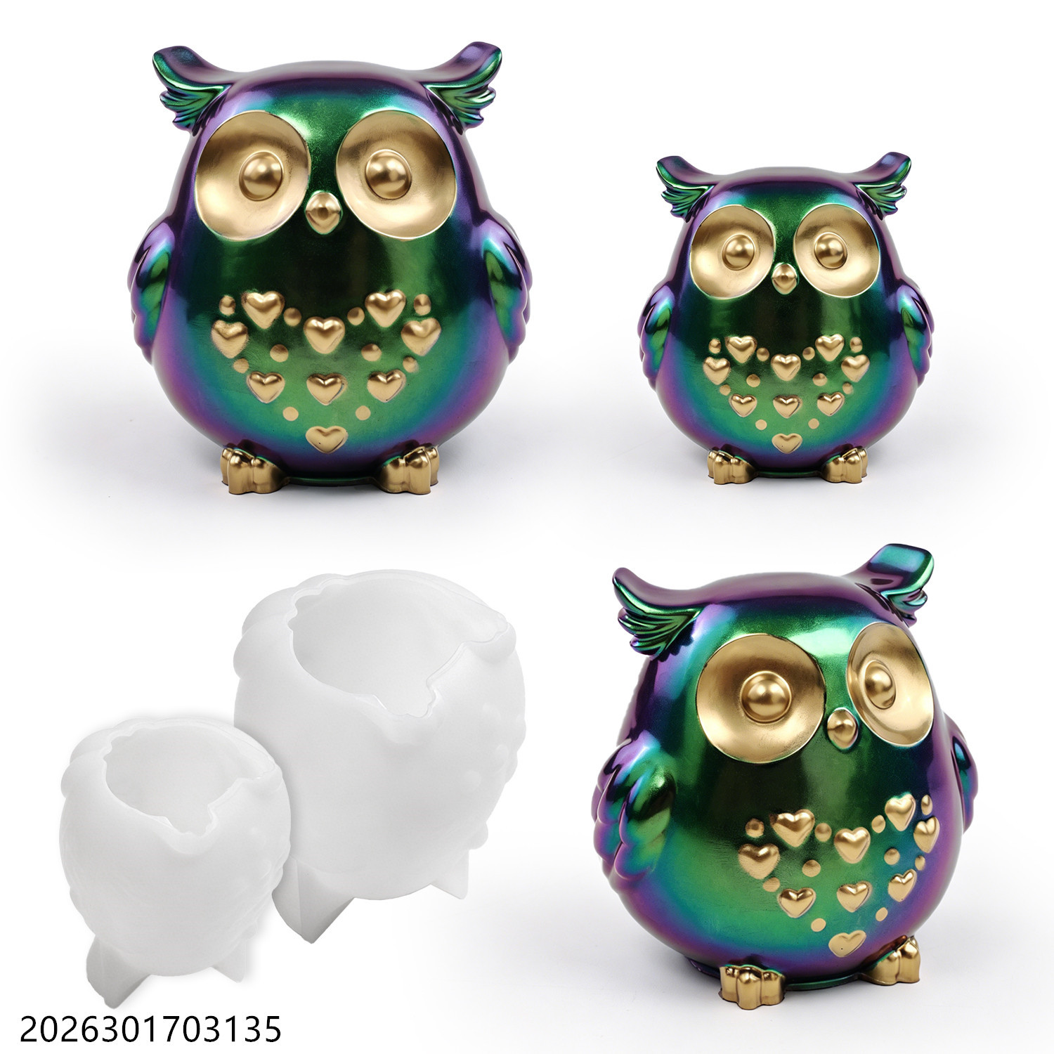 Owl Silicone Mold 3D Bird Shap - Soap Making Ins review and price